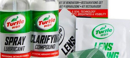 Набір для полірування фар Turtle Wax