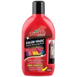 Красный полироль-тефлон Turtle Wax Color Magic Plus 500 мл
