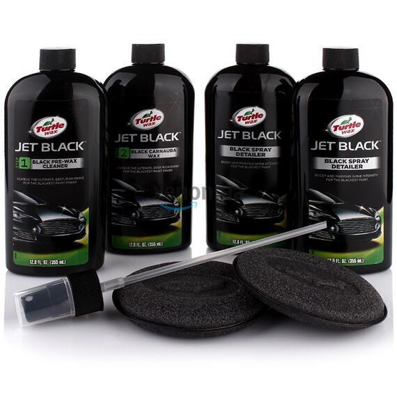 Набор для черного автомобиля Turtle Wax Black Box Finish Kit 52731​