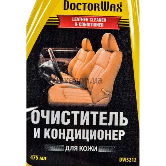 Очиститель кондиционер кожи авто Doctor Wax 475 мл DW5212