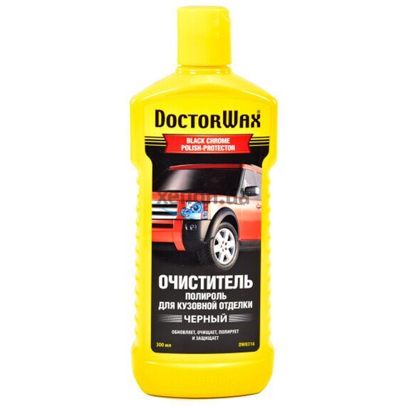 Полироль для черного внешнего пластика Doctor Wax DW8316