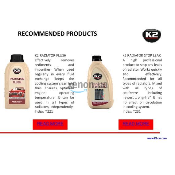 K2 Radiator Stop Leak ET2311 герметик радиатора
